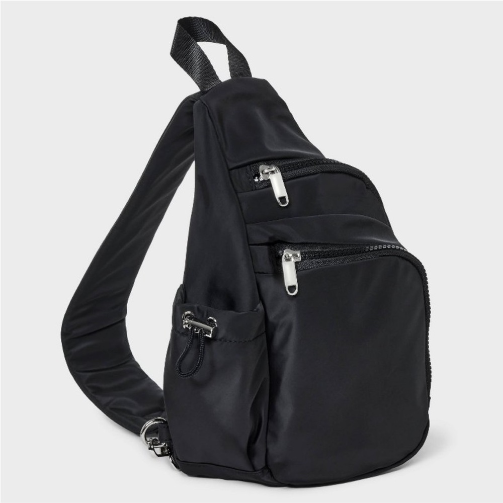 Wild Fable Black Sling Crossbody Backpack